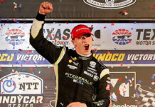 Ньюгарден выиграл гонку на овале в Техасе Josef Newgarden