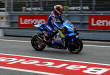 Ринс показал лучшее время на третьей тренировке в Барселоне Alex Rins