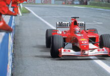 Чемпионская Ferrari Шумахера выставлена на аукцион Michael Schumacher