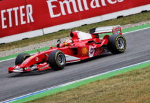 Мик Шумахер проехал на машине отца Mick Schumacher
