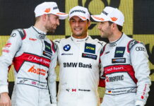 Тройной обгон принес Спенглеру первую победу за два года Jamie Green, Bruno Spengler, Mike Rockenfeller