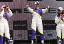 Эмма Кимиляйнен одержала первую победу Alice Powell, Emma Kimilainen, Jamie Chadwick