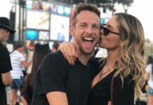 Дженсон Баттон стал отцом Jenson Button, Brittny Ward