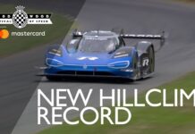 Электромобиль VW побил рекорд скорости в Гудвуде