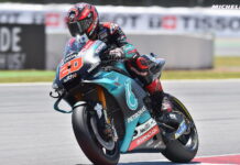Куартатаро стал быстрейшим в первой тренировке в Германии Fabio Quartararo