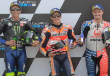 Маркес завоевал поул в Сильверстоуне Valentino Rossi, Marc Marquez, Jack Miller