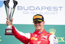 Мик Шумахер выиграл спринт в Венгрии Mick Schumacher