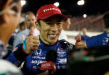 Сато выиграл гонку в Мэдисоне Takuma Sato
