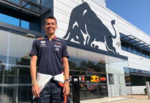 Элбон впервые примерил форму Red Bull Alexander Albon