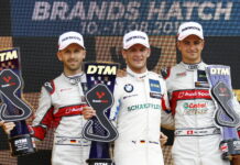 Виттман стал победителем субботней гонки в Великобритании Rene Rast, Marco Wittmann, Nico Muller