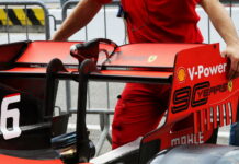 Новый датчик расхода топлива шифрует данные Ferrari SF90 with low downforce rear wing