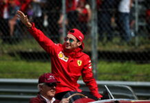 Шарль Леклер побывал на приёме у Альбера II Charles Leclerc