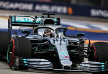 Сингапур-2019: Вторые свободные заезды Lewis Hamilton