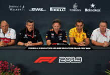 Команды обсуждают альтернативные системы штрафов Frederic Vasseur, Guenther Steiner, Christian Horner, Cyril Abiteboul, Zak Brown