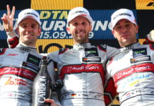 Грин выиграл воскресную гонку на Нюрбургринге, а Раст стал чемпионом Jamie Green, Rene Rast, Robin Frijns