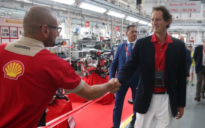 Ferrari Family Day, John Elkann