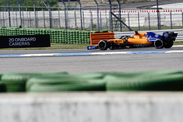 Carlos Sainz, McLaren - 26.07.2019. Formula 1 World Championship, Rd 11, German Grand Prix, Hockenheim, Germany, Practice Day. - www.automotorsport.az, EMail: info@automotorsport.az - copy of publication required for printed pictures. Every used picture is fee-liable. © Copyright: automotorsport.az