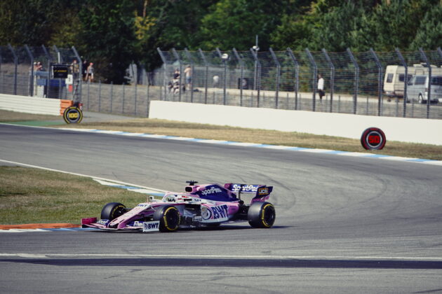 Sergio Perez, Racing Point - 26.07.2019. Formula 1 World Championship, Rd 11, German Grand Prix, Hockenheim, Germany, Practice Day. - www.automotorsport.az, EMail: info@automotorsport.az - copy of publication required for printed pictures. Every used picture is fee-liable. © Copyright: automotorsport.az