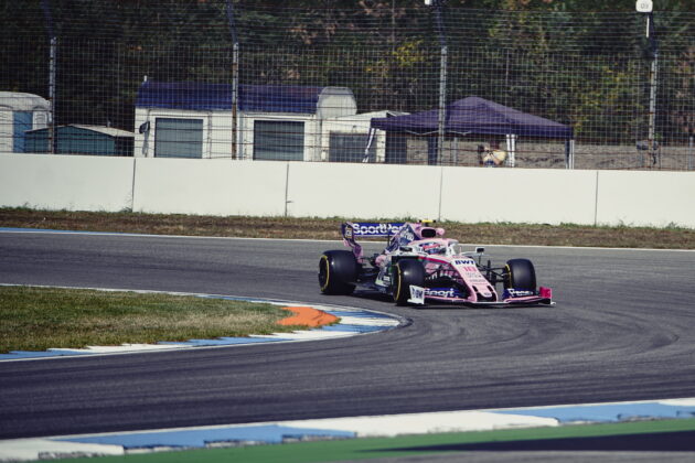 Lance Stroll, Racing Point - 26.07.2019. Formula 1 World Championship, Rd 11, German Grand Prix, Hockenheim, Germany, Practice Day. - www.automotorsport.az, EMail: info@automotorsport.az - copy of publication required for printed pictures. Every used picture is fee-liable. © Copyright: automotorsport.az