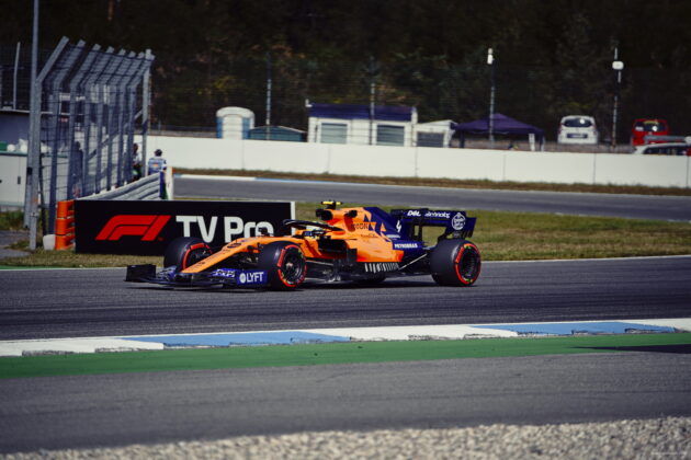 Lando Norris, McLaren - 26.07.2019. Formula 1 World Championship, Rd 11, German Grand Prix, Hockenheim, Germany, Practice Day. - www.automotorsport.az, EMail: info@automotorsport.az - copy of publication required for printed pictures. Every used picture is fee-liable. © Copyright: automotorsport.az