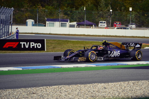 Kevin Magnussen, Haas - 26.07.2019. Formula 1 World Championship, Rd 11, German Grand Prix, Hockenheim, Germany, Practice Day. - www.automotorsport.az, EMail: info@automotorsport.az - copy of publication required for printed pictures. Every used picture is fee-liable. © Copyright: automotorsport.az