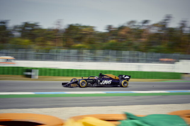 Romain Grosjean, Haas - 26.07.2019. Formula 1 World Championship, Rd 11, German Grand Prix, Hockenheim, Germany, Practice Day. - www.automotorsport.az, EMail: info@automotorsport.az - copy of publication required for printed pictures. Every used picture is fee-liable. © Copyright: automotorsport.az