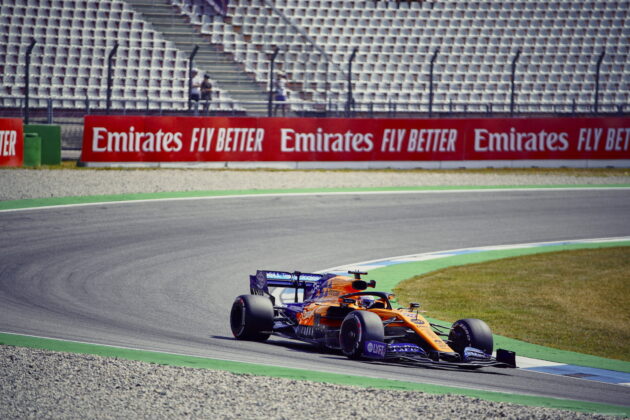 Carlos Sainz, McLaren - 26.07.2019. Formula 1 World Championship, Rd 11, German Grand Prix, Hockenheim, Germany, Practice Day. - www.automotorsport.az, EMail: info@automotorsport.az - copy of publication required for printed pictures. Every used picture is fee-liable. © Copyright: automotorsport.az