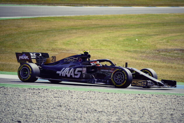 Kevin Magnussen, Haas - 26.07.2019. Formula 1 World Championship, Rd 11, German Grand Prix, Hockenheim, Germany, Practice Day. - www.automotorsport.az, EMail: info@automotorsport.az - copy of publication required for printed pictures. Every used picture is fee-liable. © Copyright: automotorsport.az