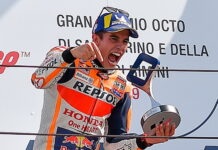 Маркес победил в Мизано, обогнав Куартараро на последнем круге Marc Marquez