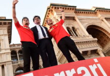 Официально: Монца будет принимать Гран При до 2024 года Charles Leclerc, Mattia Binotto, Sebastian Vettel