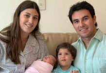 Серхио Перес второй раз стал отцом Sergio Perez