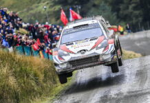 Тянак закончил субботу лидером, Невилль вышел на второе место Ott Tanak