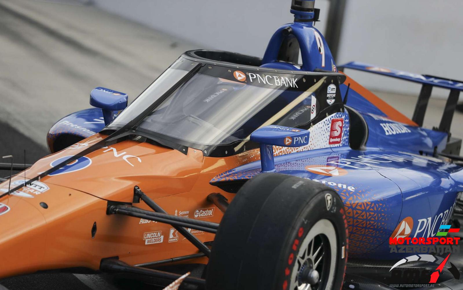 Scott Dixon, Ganassi, IndyCar Aeroscreen test