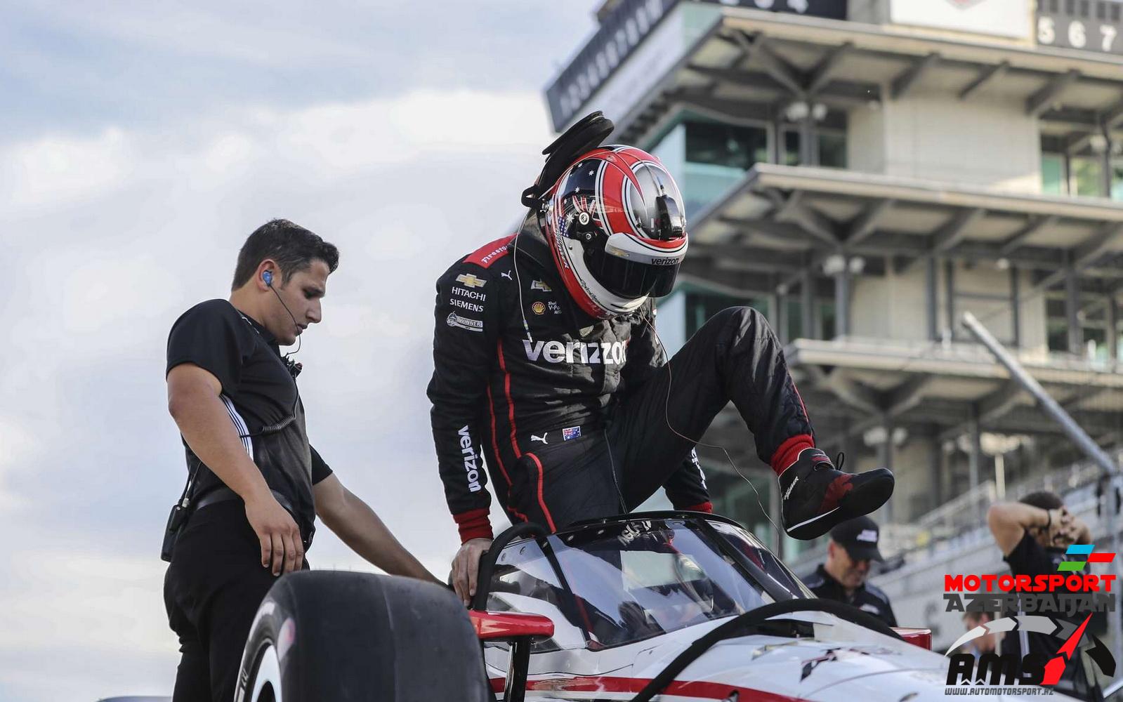 Will Power, Penske, IndyCar Aeroscreen test