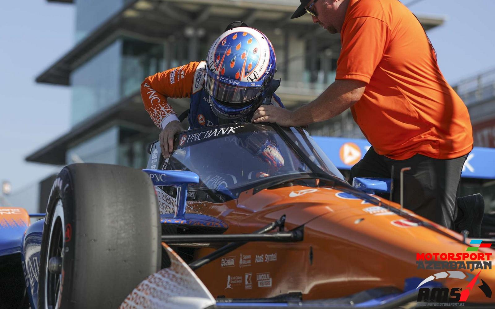 Scott Dixon, Ganassi, IndyCar Aeroscreen test