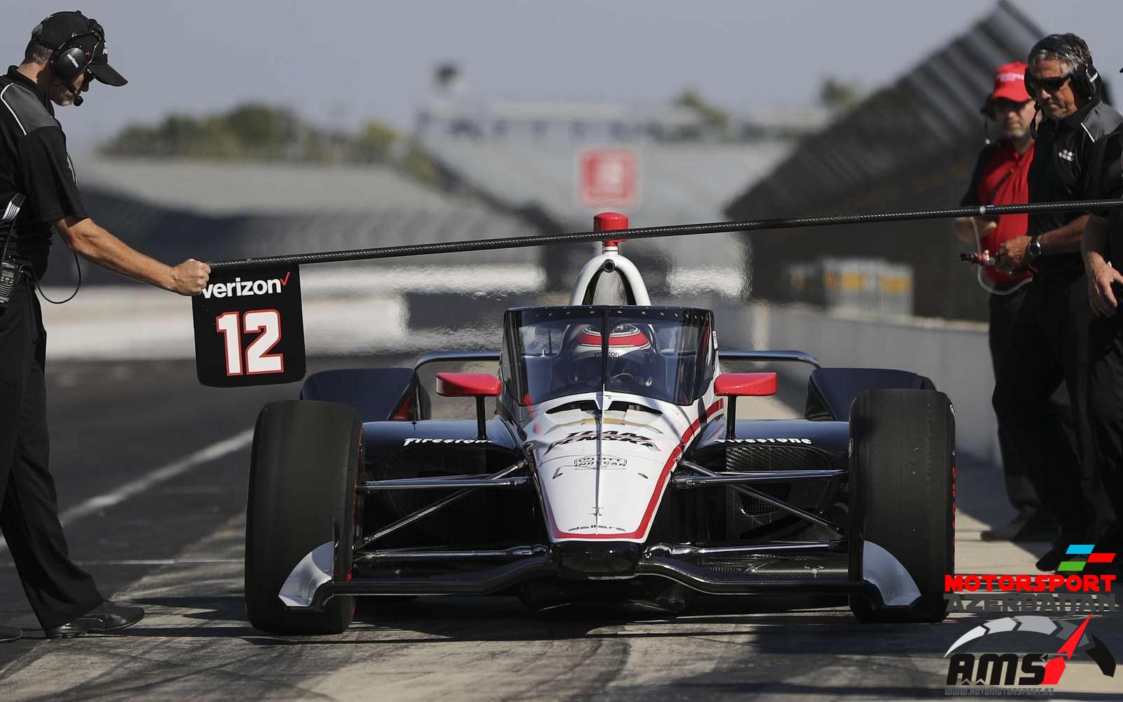 Will Power, Penske, IndyCar Aeroscreen test