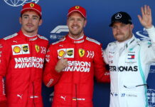 Япония-2019: Пятый подряд поул у Ferrari, Феттель опередил Леклера Charles Leclerc, Sebastian Vettel, Valtteri Bottas