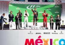 Машину победителя поднимут на подиум Podium, Autodromo Hermanos Rodriguez