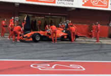 В Барселоне начались тесты Pirelli Sebastian Vettel