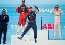Сэм Бёрд начал сезон с победы Andre Lotterer, Sam Bird, Stoffel Vandoorne