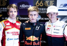 Випс стартует с поула в субботней гонке в Макао Robert Shwartzman, Juri Vips, Callum Ilott