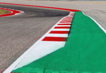 За нарушения в 19-м повороте аннулируют круг kerb detail, United States Grand Prix