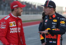 Себастьян Феттель: «Надеюсь на интересную гонку» Sebastian Vettel, Max Verstappen