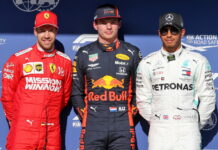 Бразилия-2019: На этот раз второй поул Ферстаппену засчитан! Sebastian Vettel, Max Verstappen, Lewis Hamilton