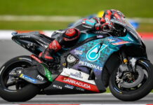 Куартараро завершил пятницу в Валенсии с лучшим временем Fabio Quartararo