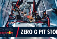 Red Bull проводит пит-стоп в невесомости