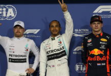 Абу-Даби-2019: Хэмилтон взял последний поул сезона Valtteri Bottas, Lewis Hamilton, Max Verstappen