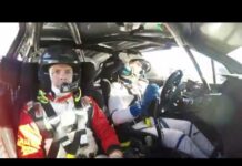 Боттас на трассе ралли Cote d’Azur 2019