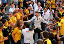Нико Хюлкенберг попрощался с сотрудниками в Энстоуне Nico Hulkenberg
