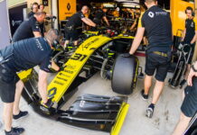 В Абу-Даби начались шинные тесты Esteban Ocon
